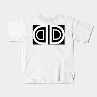 Letter D, the pattern 1 Kids T-Shirt